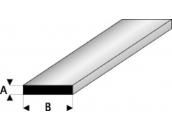 Profilo Piatto Strip 1,5x5,0mm/0.06x0.197  x 30 cm