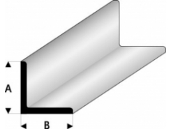 Profilo Profilo a L Angle A=B 2,5x2,5mm/0.10x0.10  x 30 cm