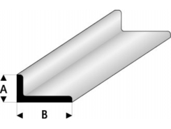 Profilo Profilo a L Angle A=0,5B 2,0x4,0mm/0.08x0.156  x 100 cm