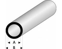 Profilo Tubo Tondo Round Tube 1,0x2,0mm/0.04x0.08  x 30 cm