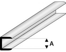 Profilo Profili x Lastre Edge Strip 1,5mm/0.06  x 100 cm