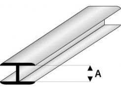 Profilo Profili x Lastre Flat Connector 1,0mm/0.04  x 30 cm