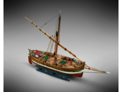 Modello kit barca IL LEUDO serie Mini Mamoli scala 1:72