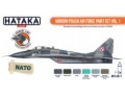 CS17 - Modern Polish Air Force paint set vol.1 - 6 X 17 ML