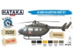 BS19 - US Army Helicopters paint set - 6 X 17 ML