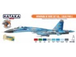 CS96 - Ukrainian AF paint set vol,1 (blue pixel) - 8 X 17 ML