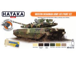 Hataka Hobby CS112 Modern Ukrainian Army AFV paint set