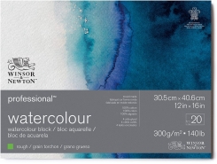 Winsor & Newton Carta per Acquerello (Watercolour Professional) Grana Torchon 30.5 x 40.6 cm