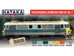 AS42 - Polish Railways Locomotives Paint set Vol.2 - 