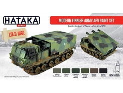 AS65 - Modern Finnish Army AFV paint set - 6 X 17 ML
