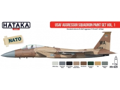 AS29 - USAF Aggressor Squadron paint set vol.1 - 8 X 17 ML