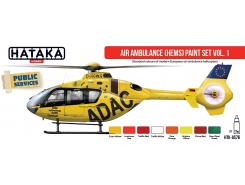 AS76 - Hataka Hobby Air Ambulance (HEMS) paint set vol.1 - 