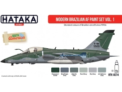 AS74 - Modern Brazilian AF paint set vol.1 - 6 X 17 ML