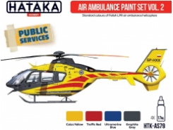 AS79 - Air Ambulance paint set vol.2 - 4 X 17 ML