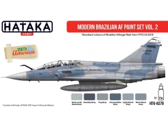 AS78 - Modern Brazilian AF paint set vol.2 - 6 X 17 ML