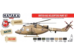 AS87 - British AAC Helicopters paint set - 8 X 17 ML