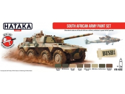 AS92 - South African Army paint set - 8 X 17 ML
