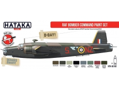 AS102 - RAF Bomber Command paint set - 8 X 17 ML