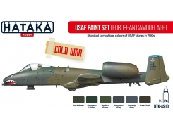 AS10 - USAF paint set (European camouflage) - 6 X 17 ML