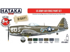 AS04.2 - US Army Air Force Paint Set - 6 X 17 ML