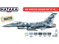 AS30 - USAF Aggressor Squadron paint set vol.2 - 6 X 17 ML