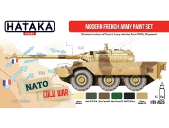 AS25 - Modern French Army paint set - 6 X 17 ML
