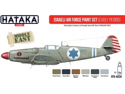 AS34 -  Israeli Air Force Paint Set (early period) - 6 X 17 ML