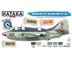Hataka Hobby Modern RN Fleet Air Arm paint set vol.1