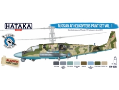 BS86 - Russian AF Helicopters paint set vol.1 - 8 X 17 ML