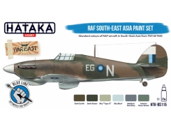 BS115 - RAF South-East Asia paint set - 6 X 17 ML