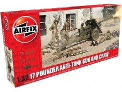 A06361 - 17 POUNDER ANTI-TANK GUN AND CREW - 1:32