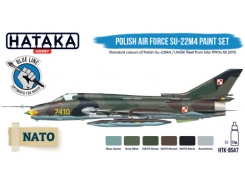 BS47 - Polish Air Force Su-22M4 paint set - 6 X 17 ML