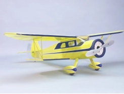WACO ARE - SCALE RUBBER POWERED FLYING MODEL KIT - IN BALSA