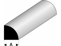 Profilo Quarto di Tondo Quarter Round Rod 1,5mm/0.06  x 100 cm