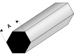 Profilo Esagono Hexagonal 3,0mm / 0.118  x 100 cm