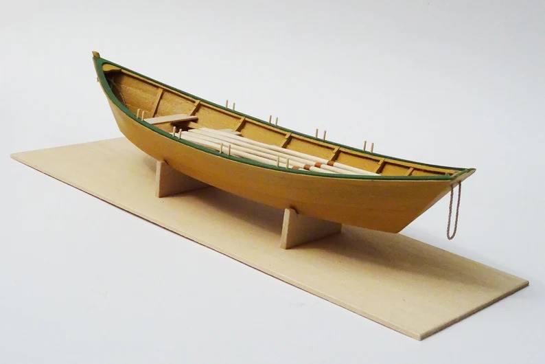 combinazione di 3 kit di montaggio in legno per imparare a costruire  modelli navali.