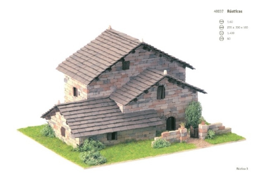 Country Side Town Domus Kits Model Vintage Construction 40300